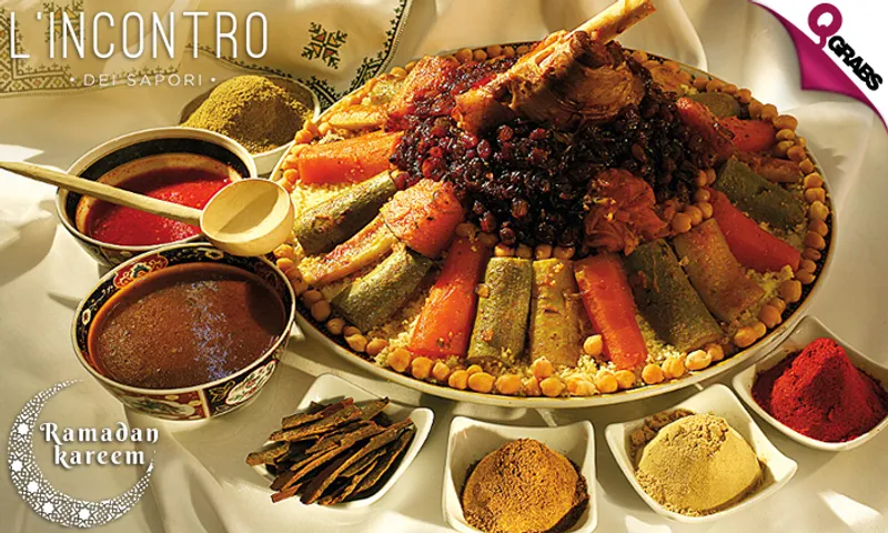 Iftar Buffet at L'incontro Dei Sapori!